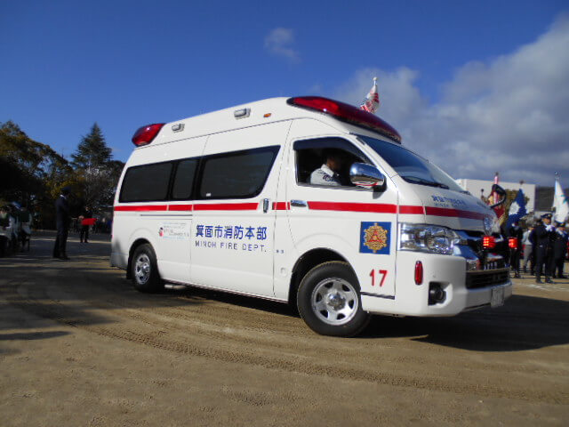 2019年消防出初式救急車