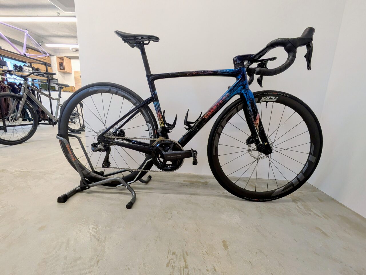 カスタムペイントの自転車