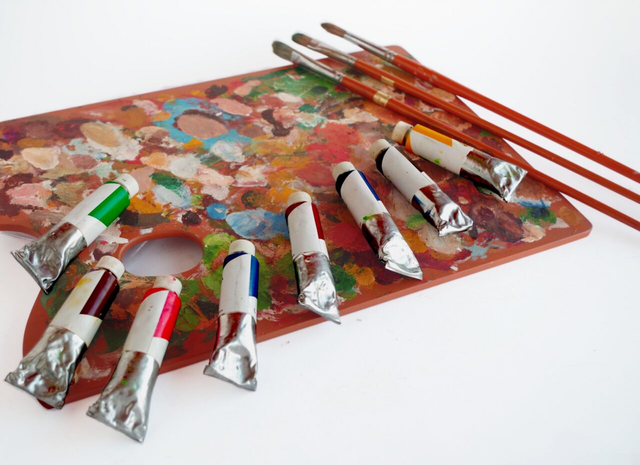 絵画制作のイメージ
