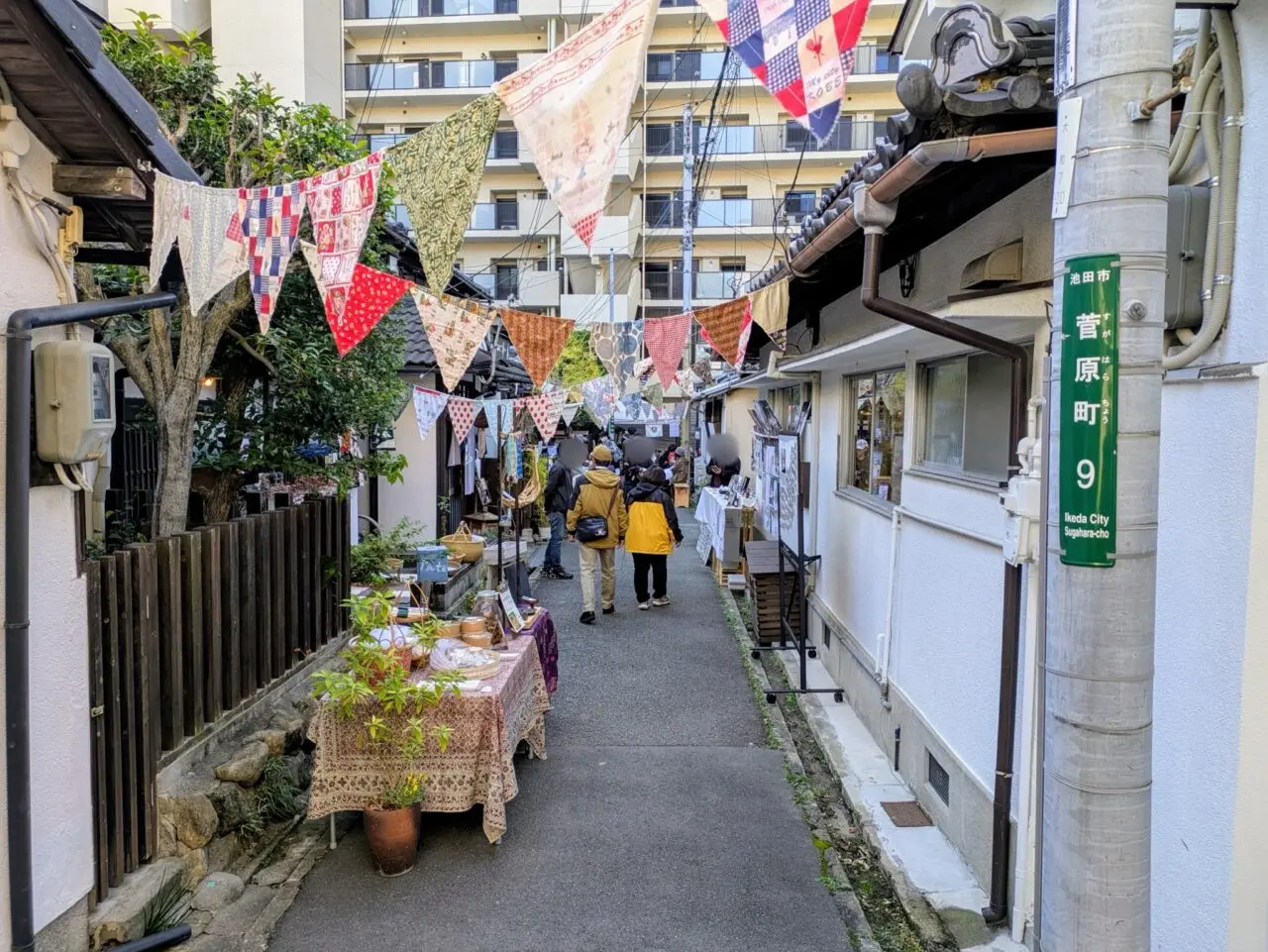 菁菁苑のマルシェの様子