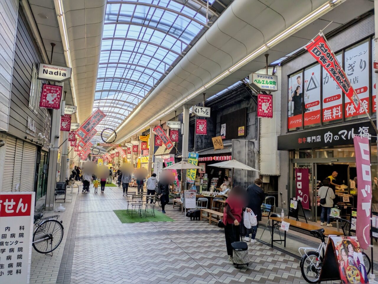 サカエマチ商店街の様子
