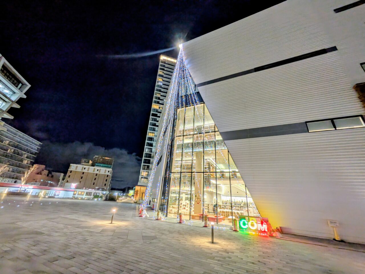 船場図書館nイルミネーション