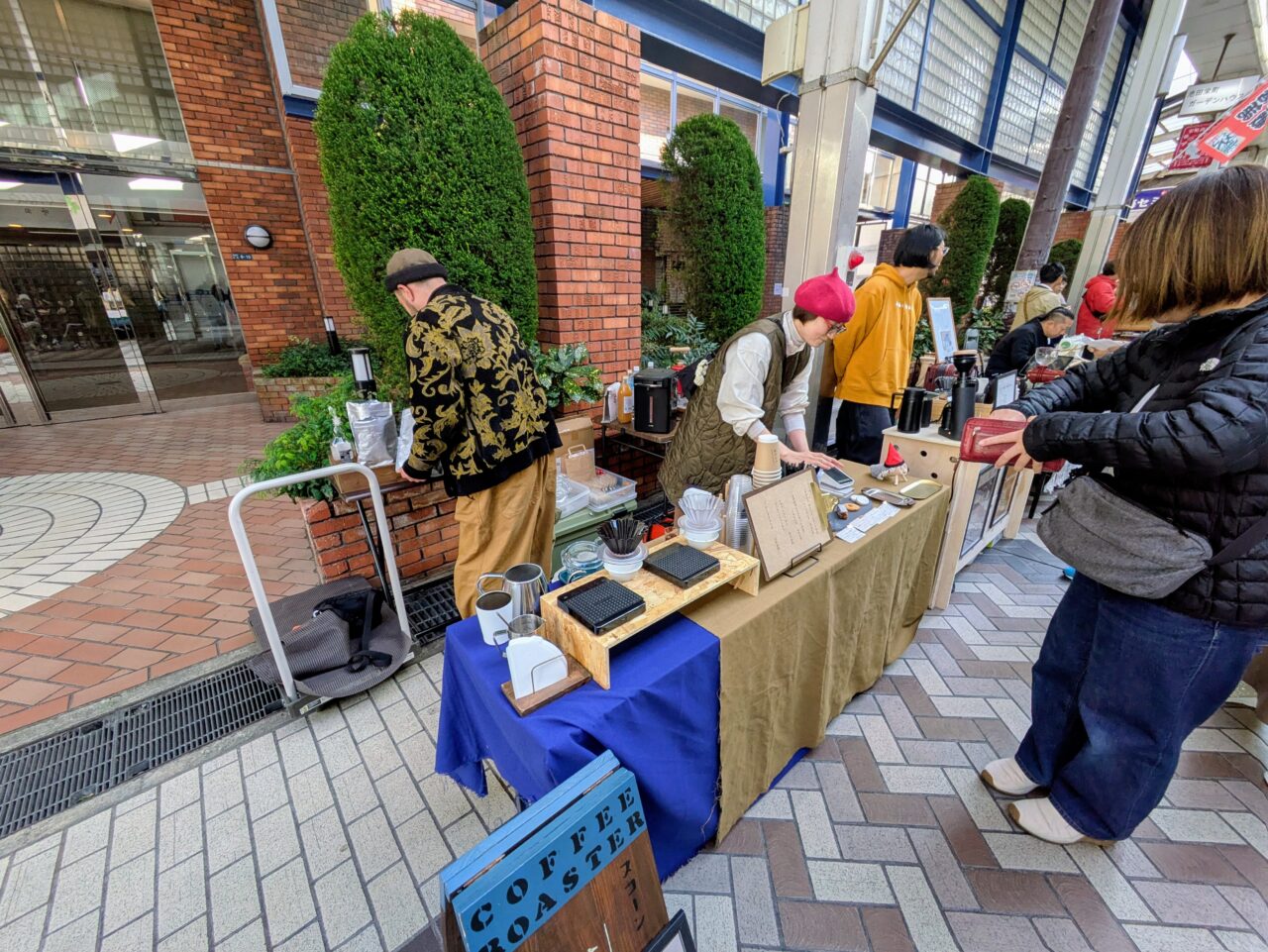 すずめ舎のブース