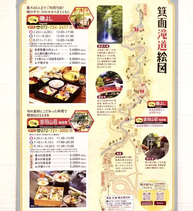 箕面公園箕面川床2026年6月